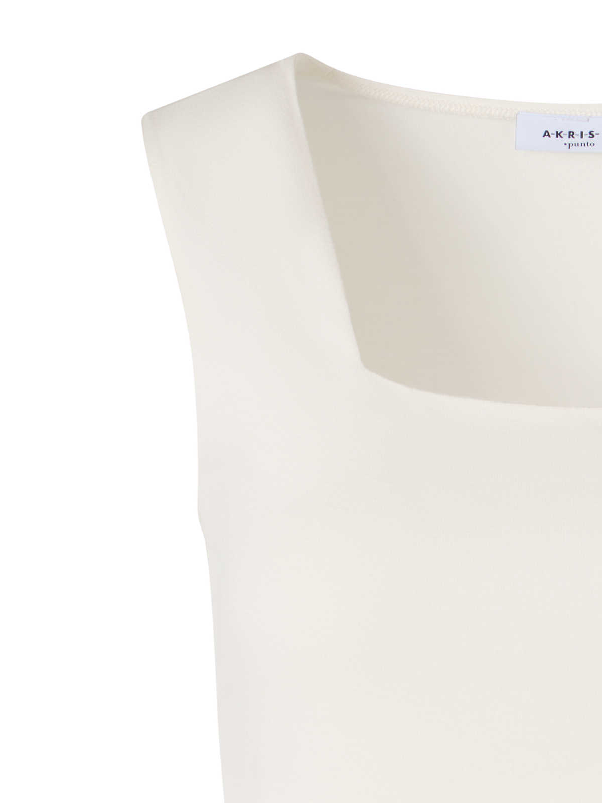 Designer Sleeveless Signature Dot Top - ecru
