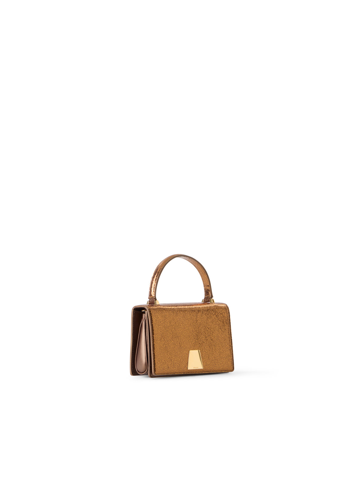 Designer Alice Mini Top Handle Bag - gold