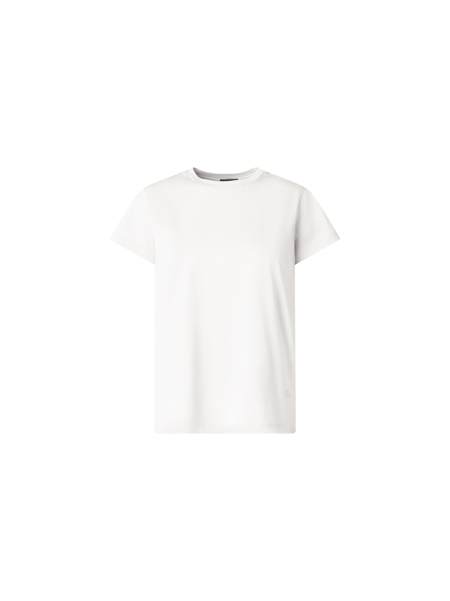 Designer Cotton Jersey T-Shirt - white