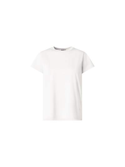 Designer Cotton Jersey T-Shirt - white