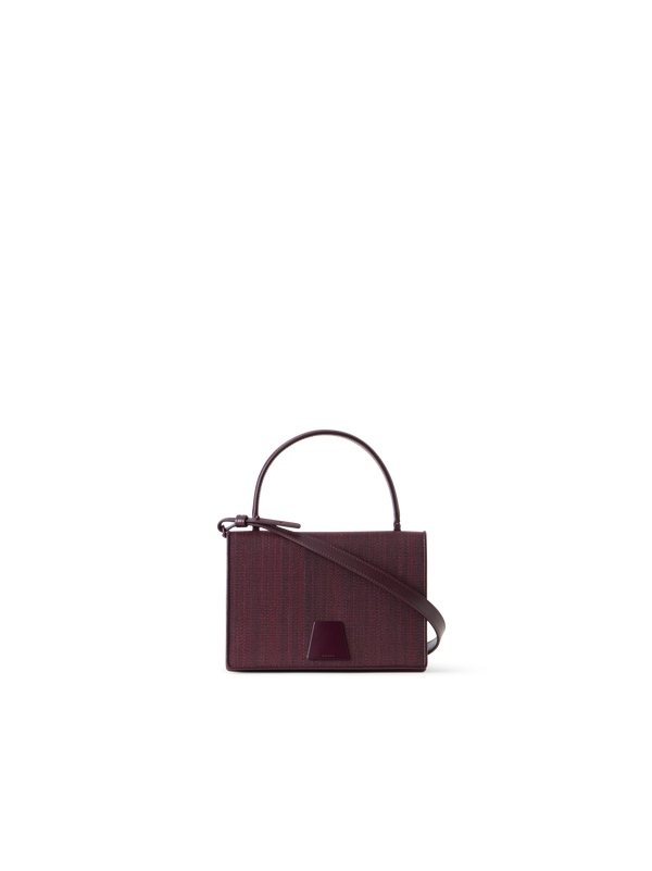 Designer Alice Small Top Handle Bag - wine