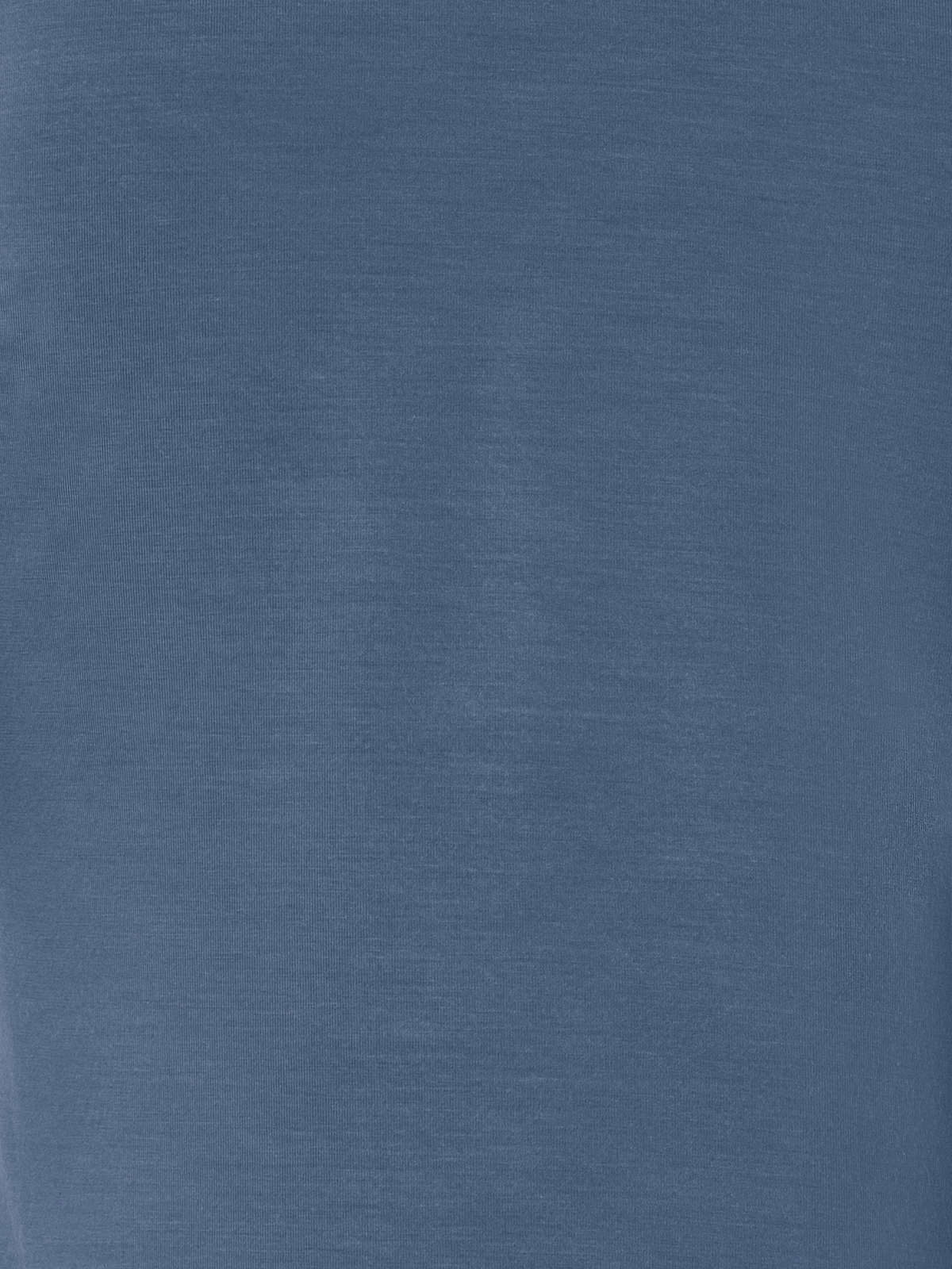 Designer Square Neck T-Shirt in Modal - blue