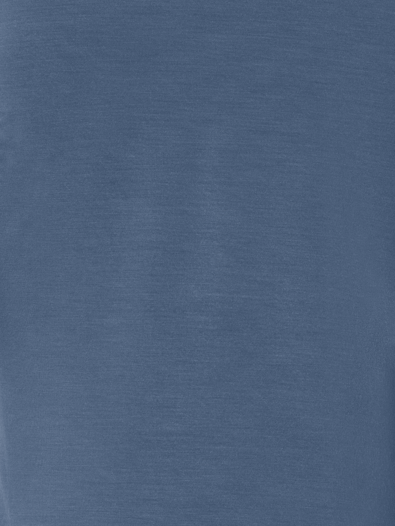 Designer Square Neck T-Shirt in Modal - blue