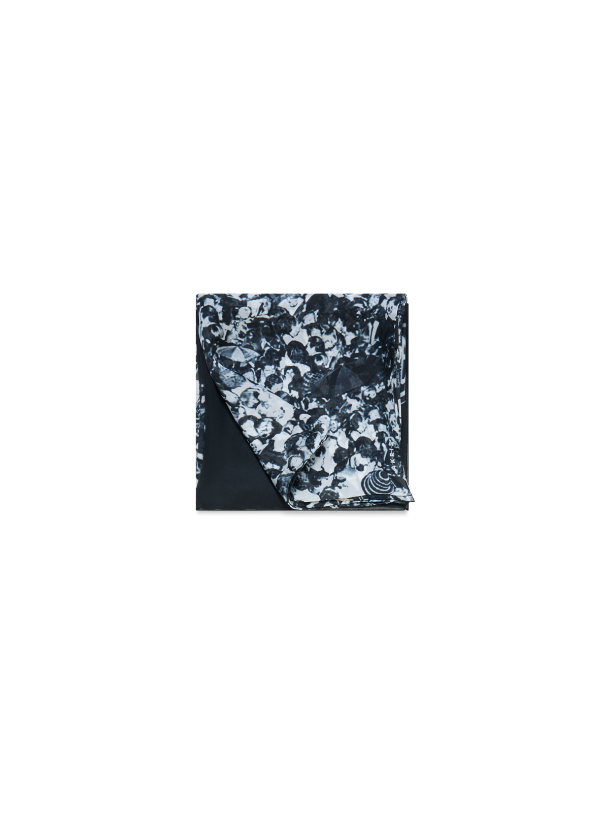 Designer Studio 54 Print scarf - black - grey - multicolor