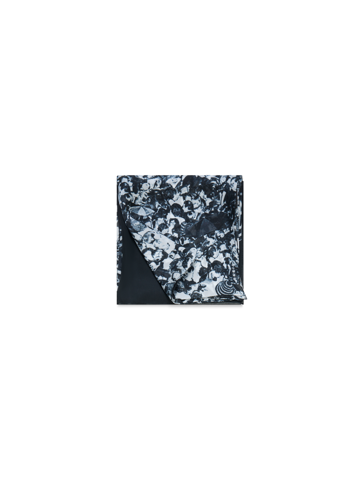 Designer Studio 54 Print scarf - black - grey - multicolor