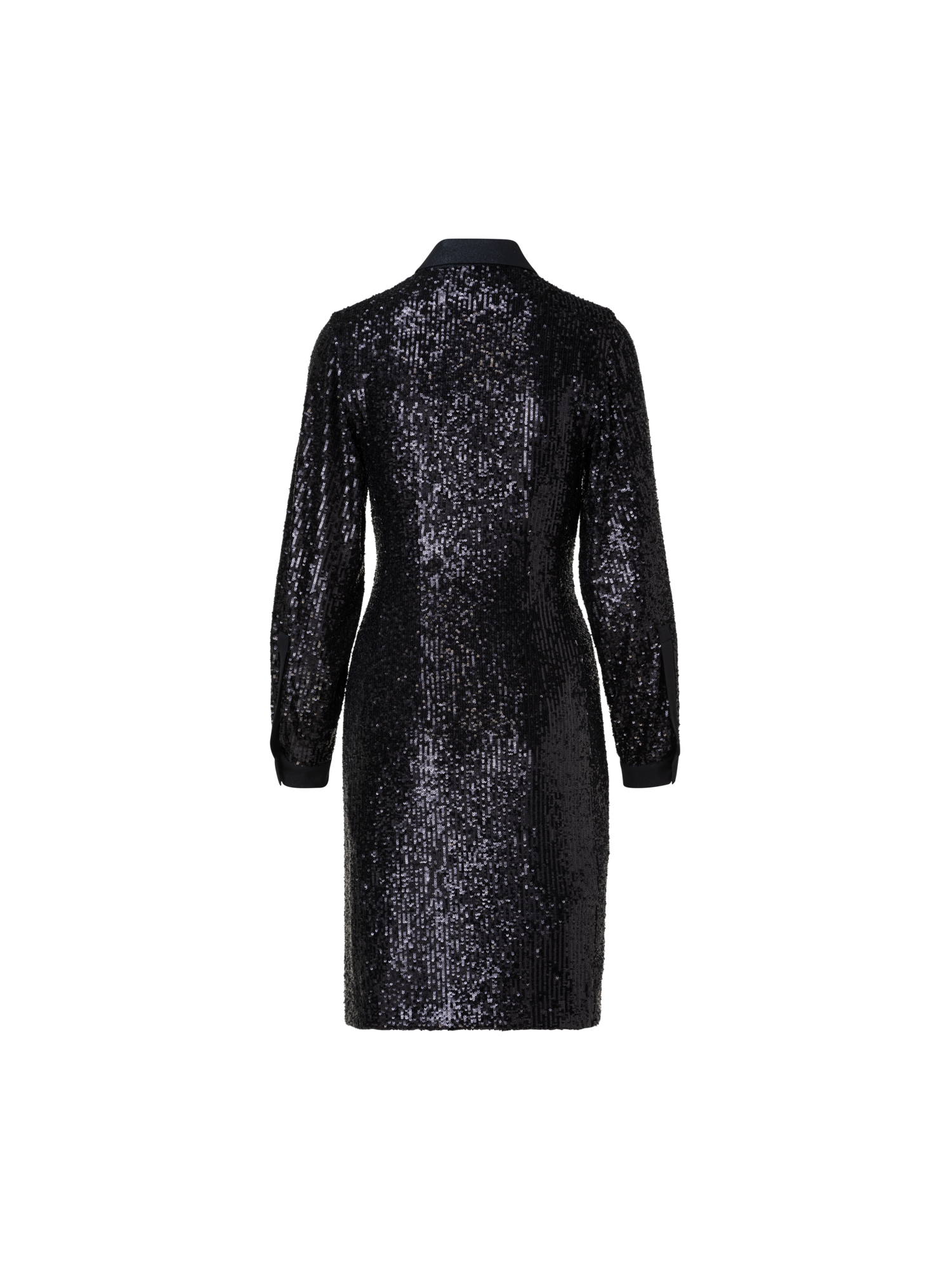 sequin dress tunic Freyja Sequin Tunic Dress Black