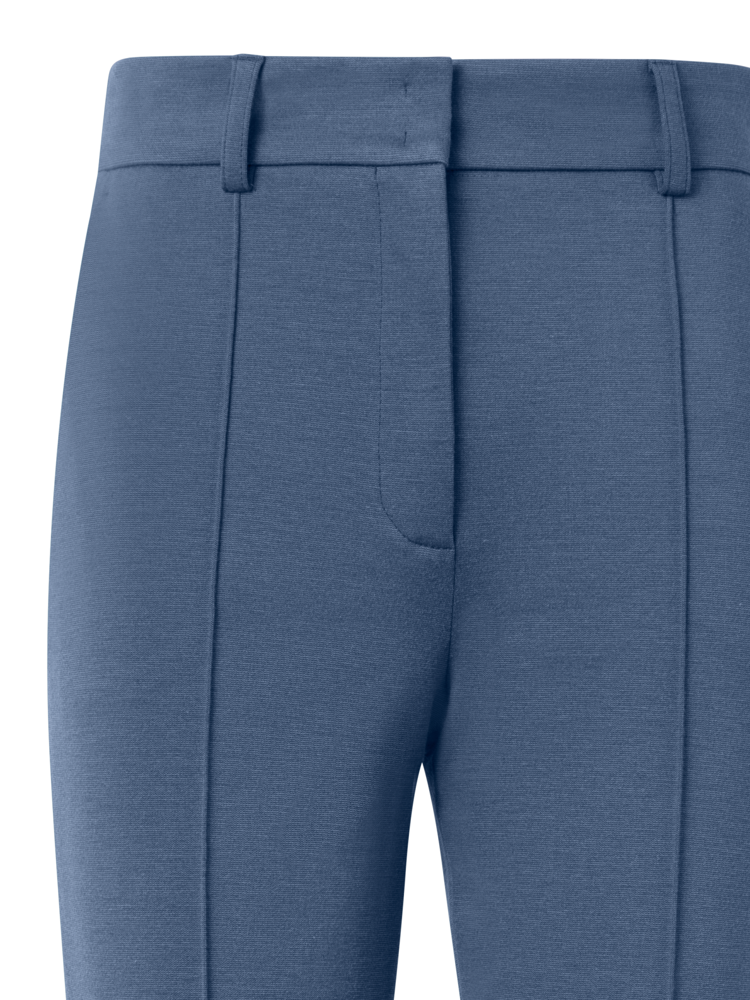 Designer Tapered Signature Jersey Pants - blue