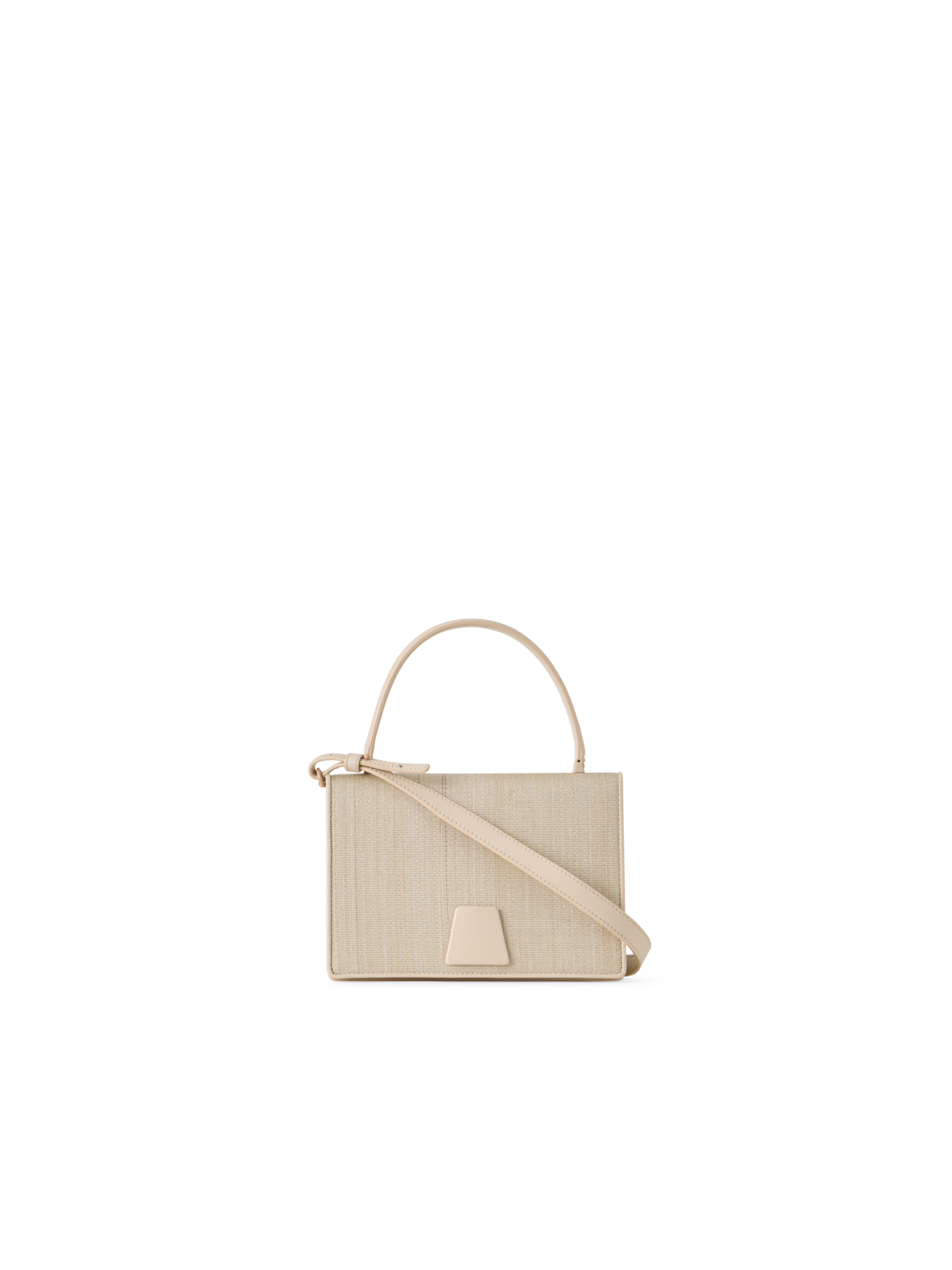 Designer Alice Small Top Handle Bag - beige