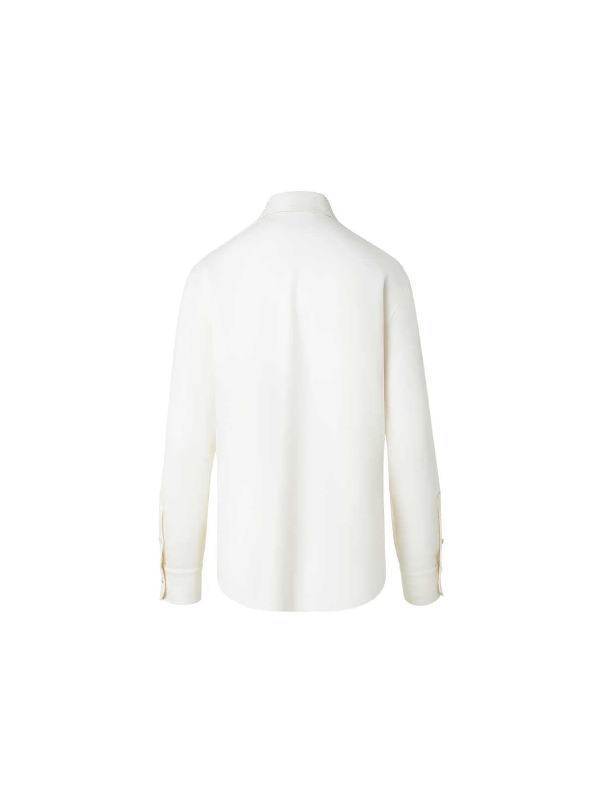 Designer Shirt Blouse in Panama Cashmere - neutral - ecru - white