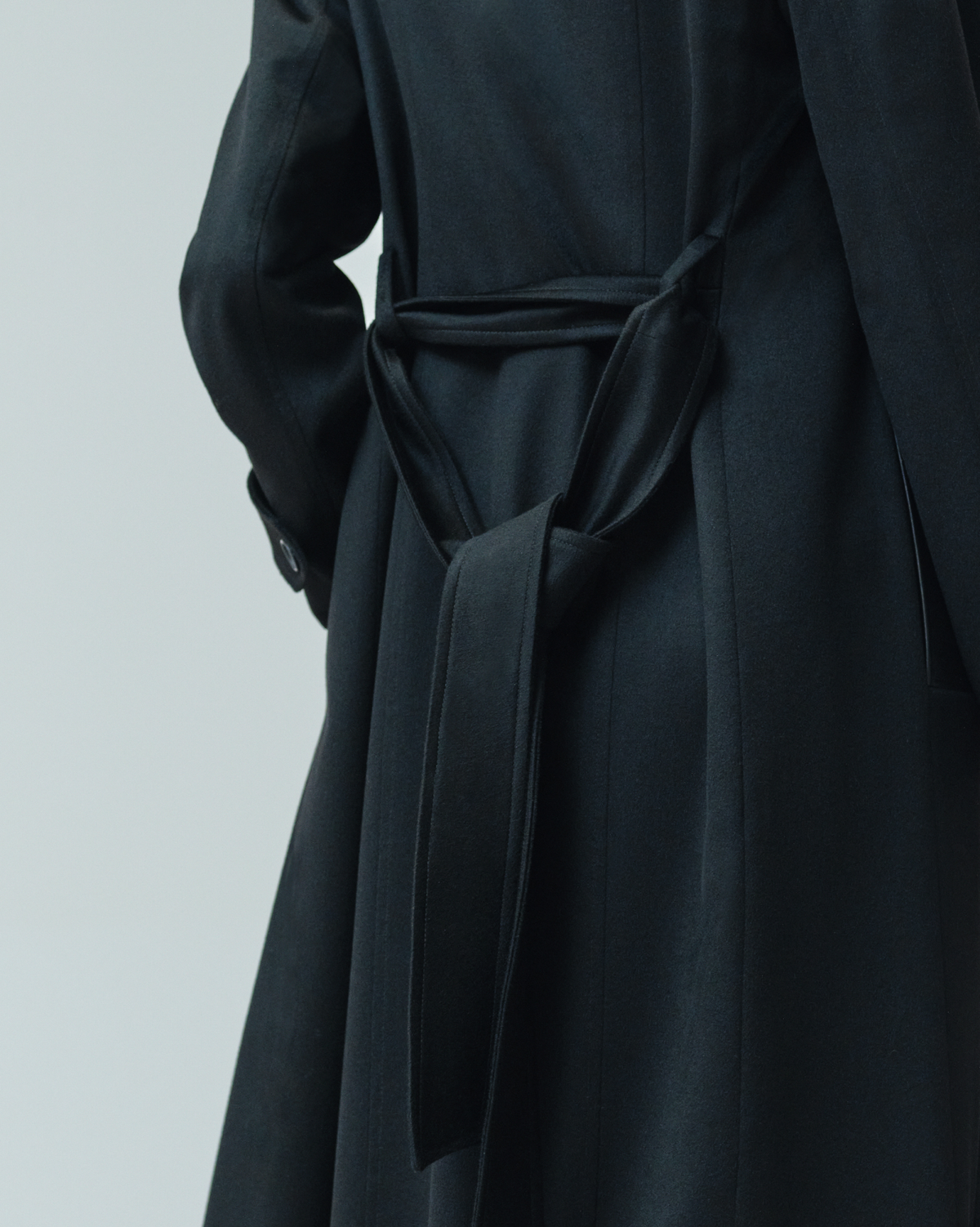 Designer Storm System® Cashmere Coat - navy - blue #editorial