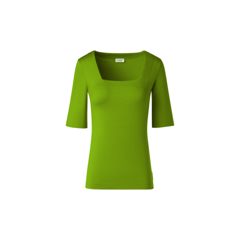 Square Neck T-Shirt in Modal