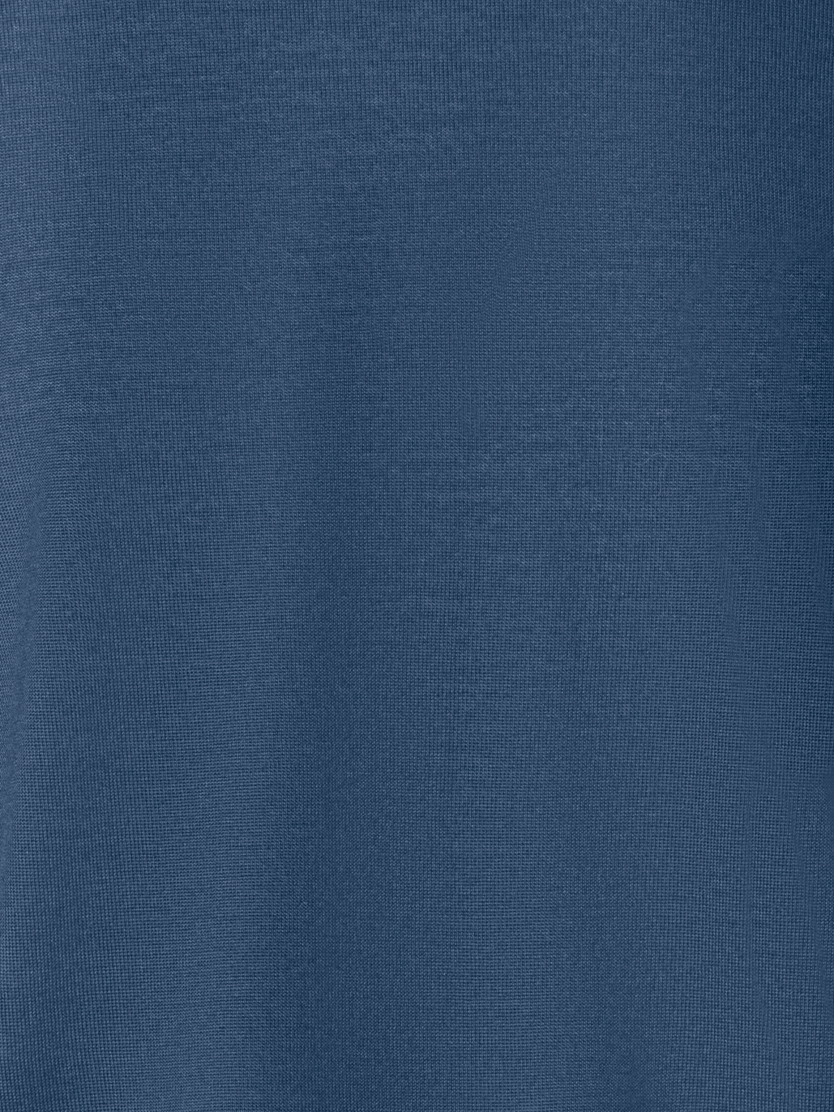 Designer Seamless Crew Neck Sweater in Cashmere Silk - blue