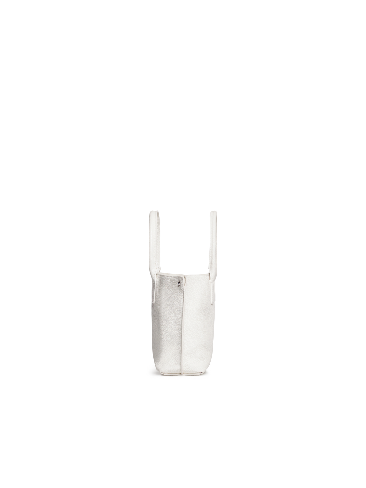 Designer Ai Little Top Handle Tote Bag - neutral - white