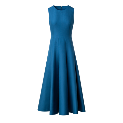 Sleeveless Fit & Flare Midi Dress