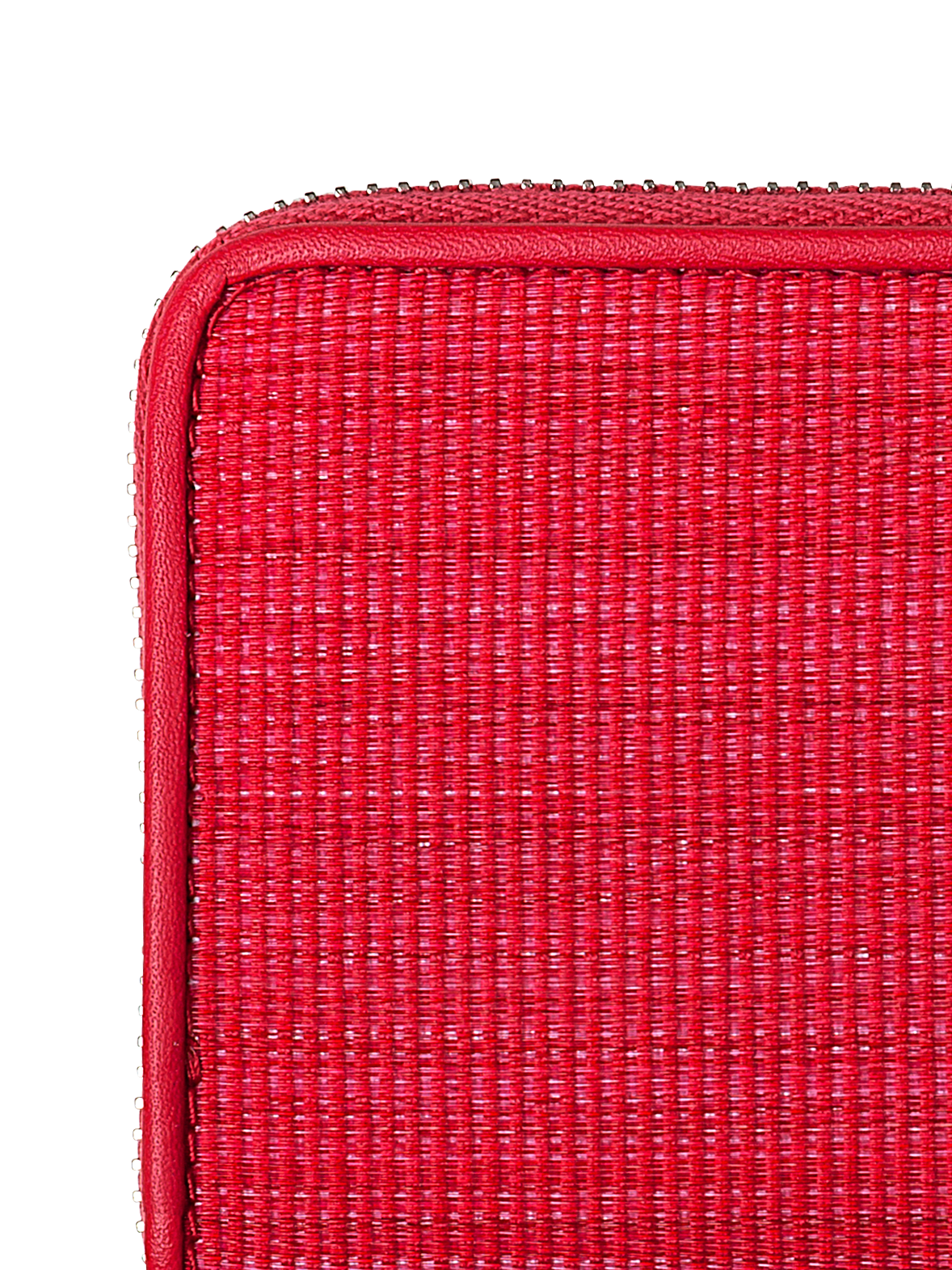 Designer Small Zip Wallet - red
