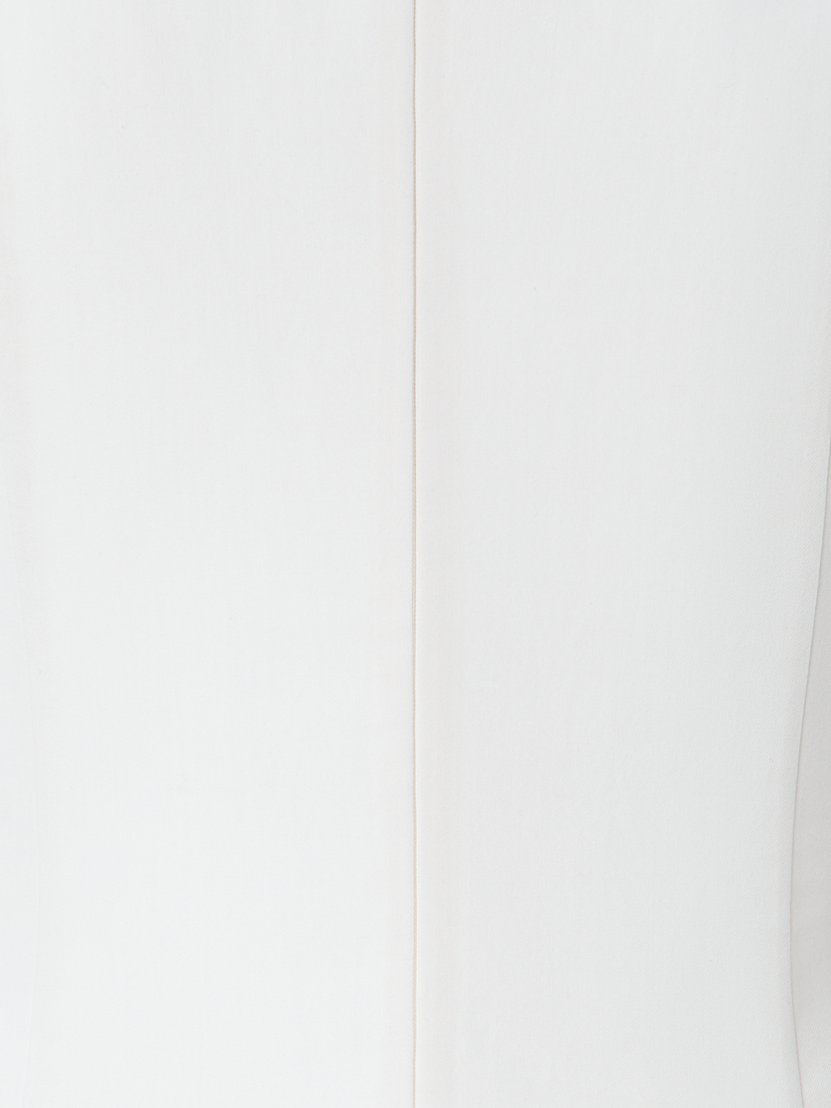 Designer Fitted Cotton Double-Face Sheath Dress - neutral - ecru - white