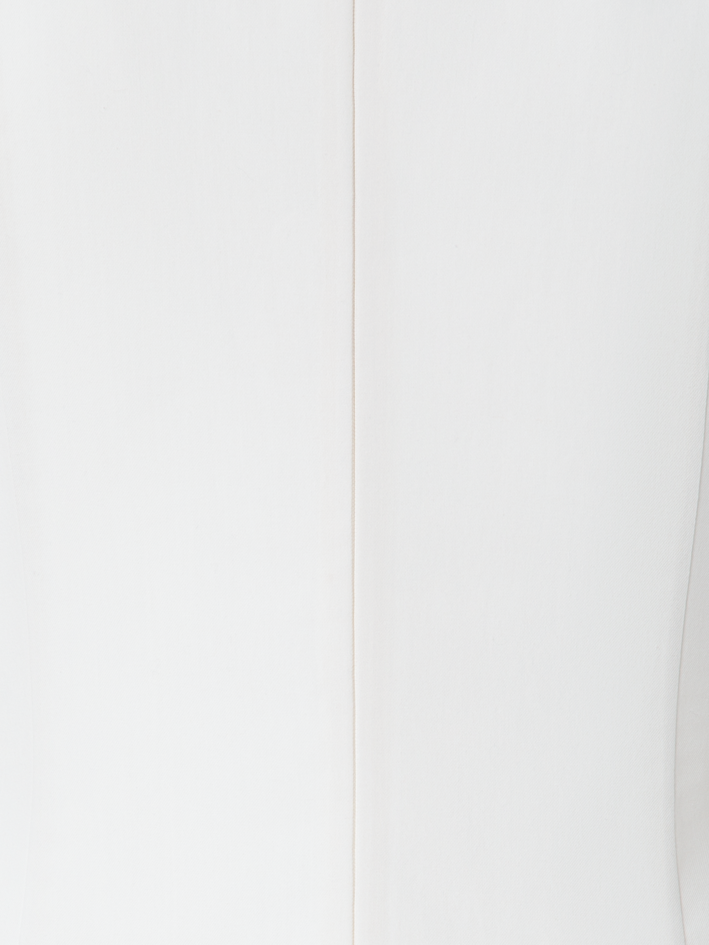 Designer Fitted Cotton Double-Face Sheath Dress - neutral - ecru - white