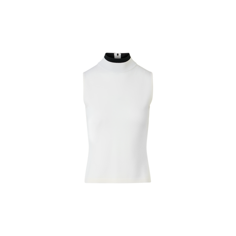 Trompe l’Oeil Merino Wool Knit Top