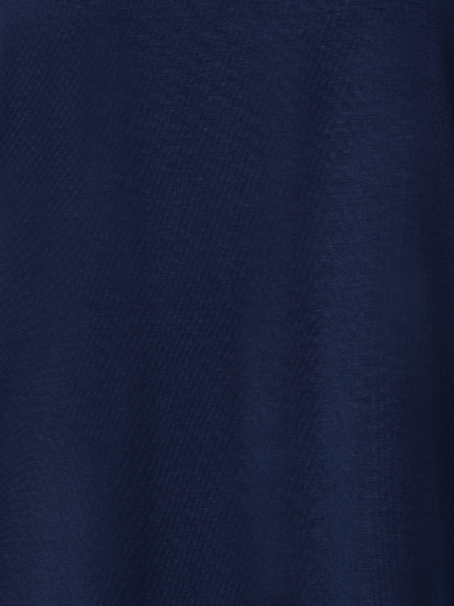 Designer Cotton Jersey T-Shirt - navy - blue