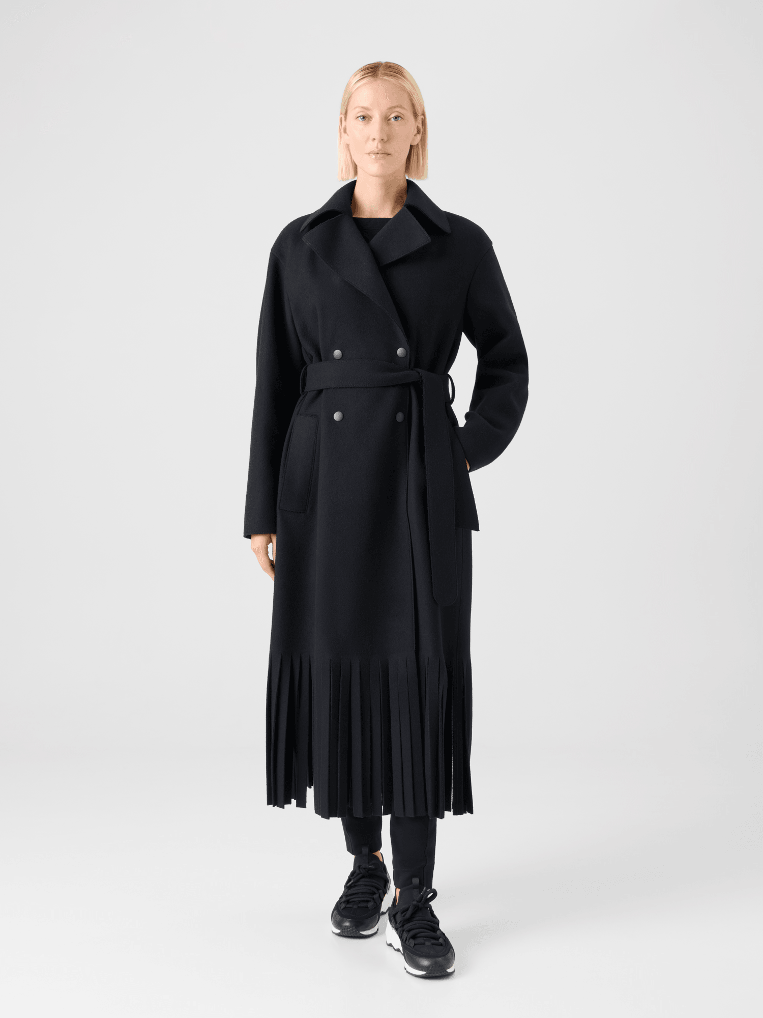 AKRIS PUNT 定価185,900円エコファーコート 未使用タグ付き Akris 