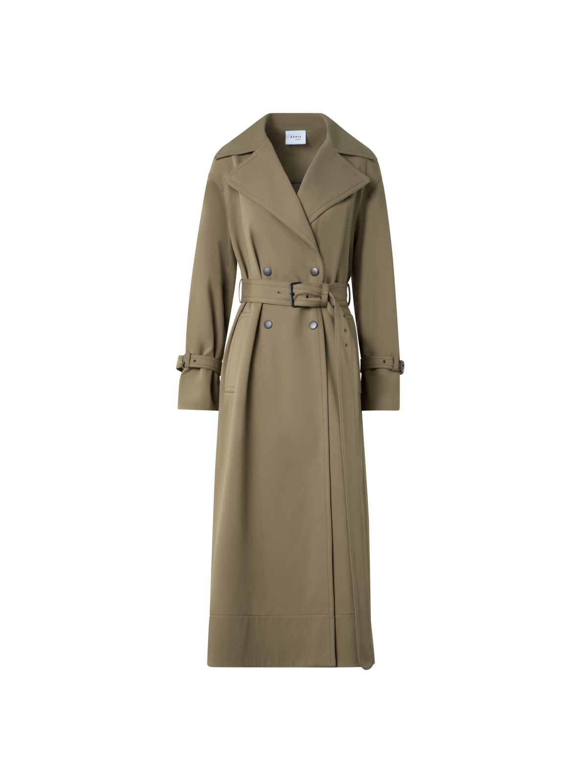 Long Water Repellent Maxi Trench Coat – Akris Inc. Long Water Repellent Maxi Trench Coat – Akris Inc.
