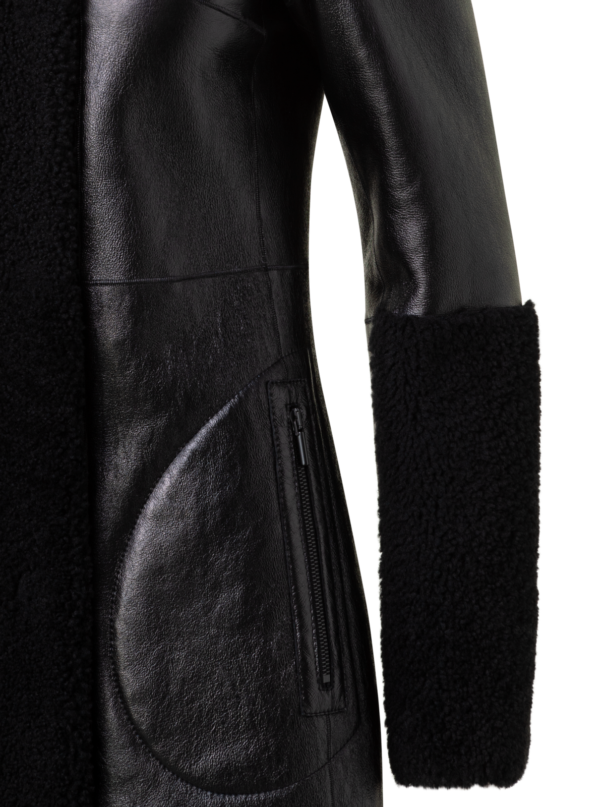 Reversible Lamb Shearling Coat – Akris Inc. Reversible Lamb Shearling Coat – Akris Inc.