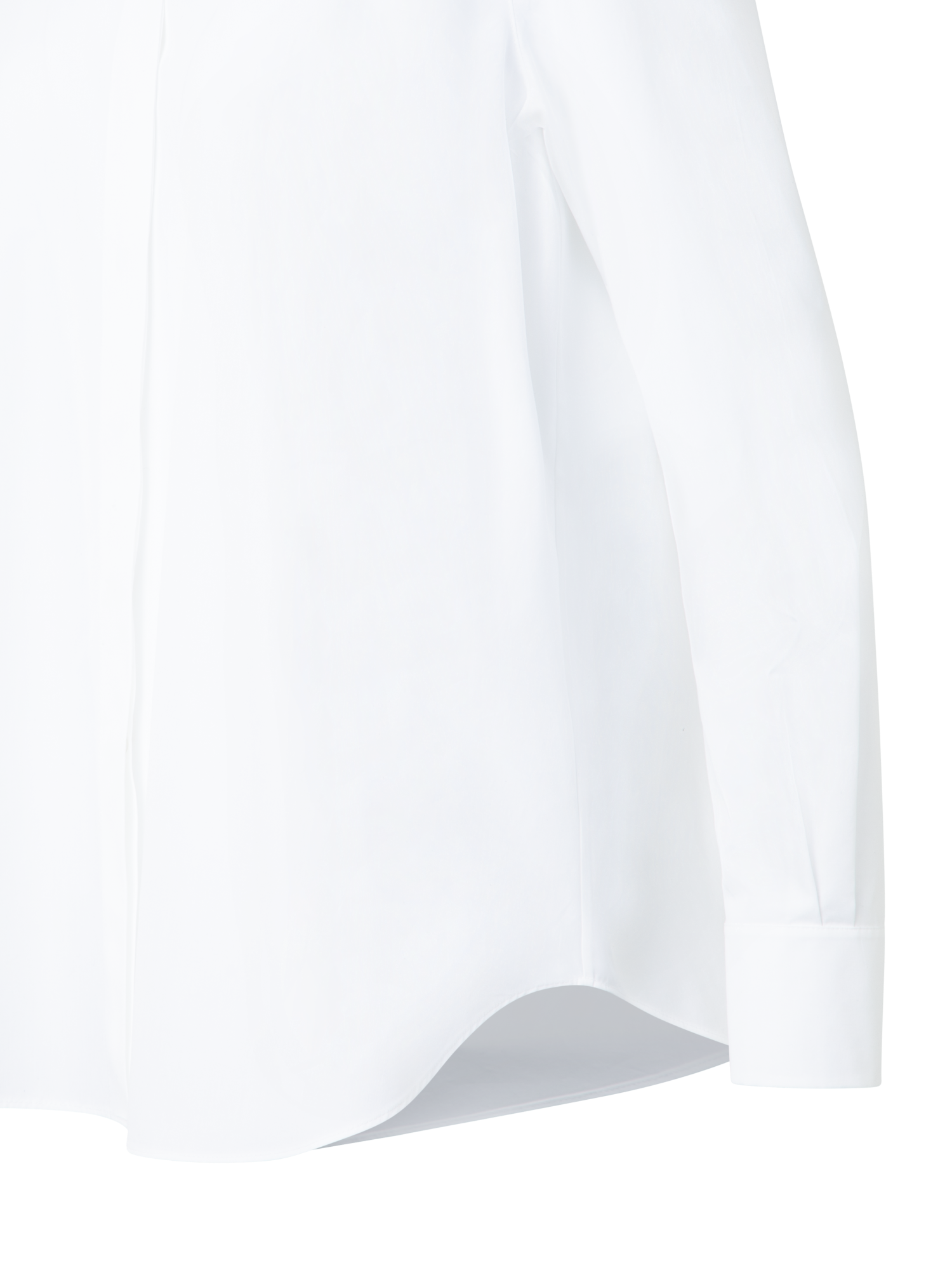 Designer Relaxed Cotton Tunic Blouse - neutral - ecru - white