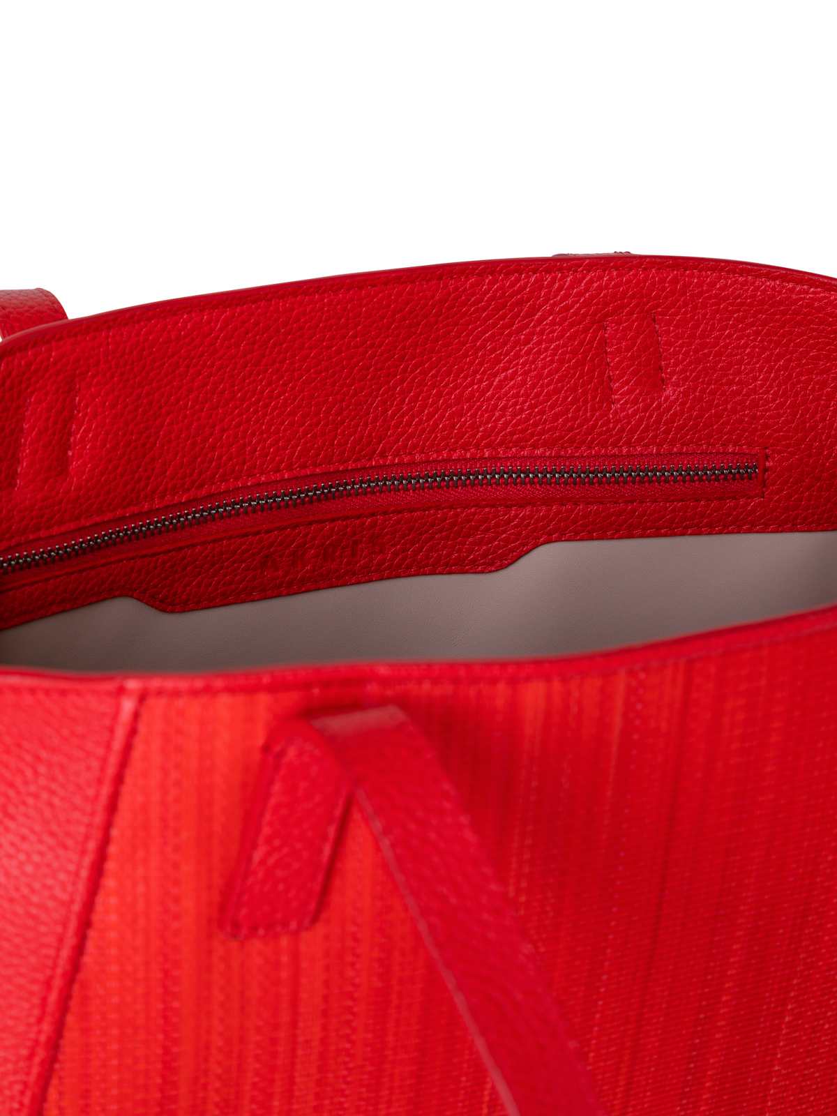 Designer Ai Small Shoulder Tote - red