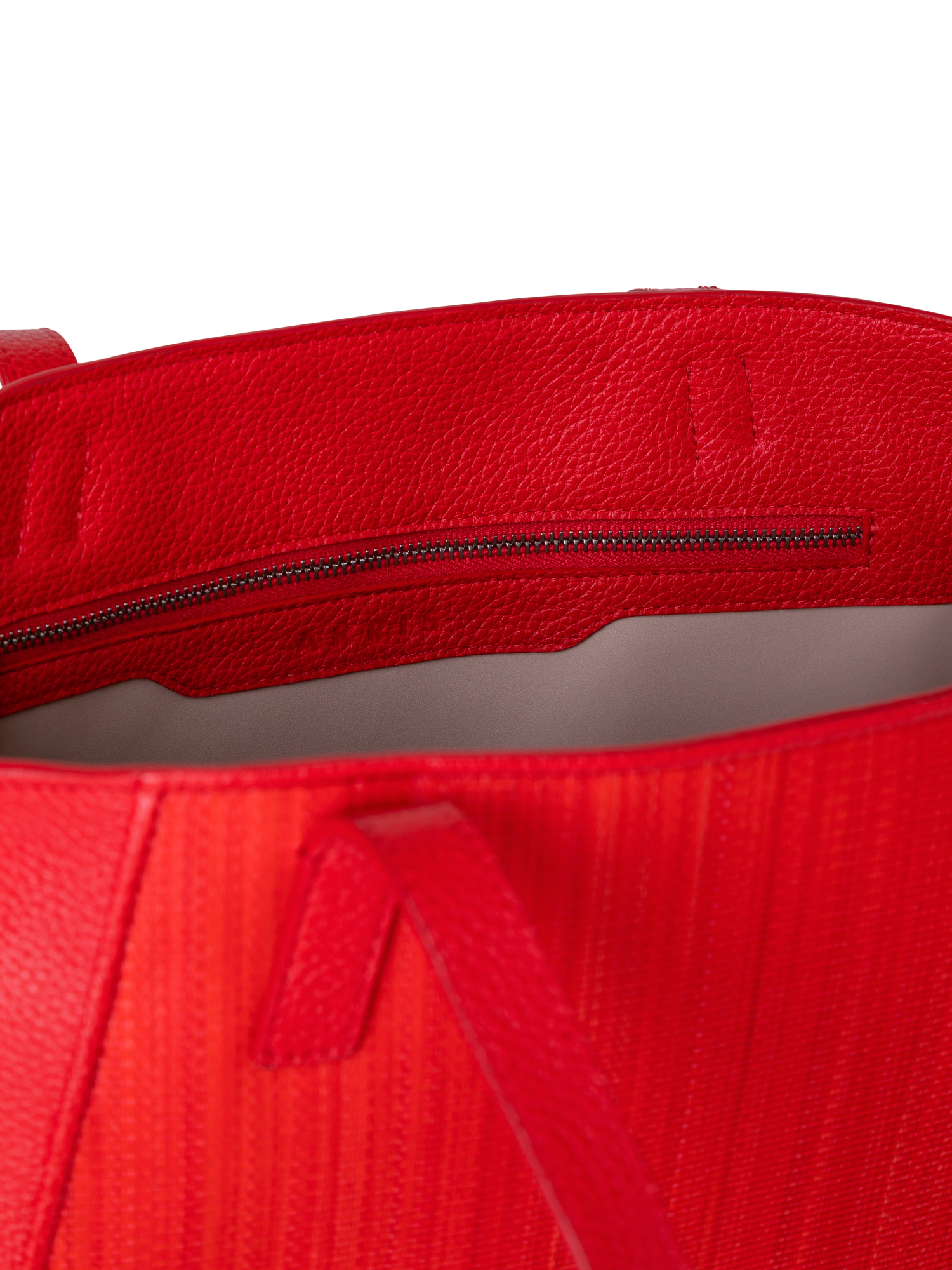 Designer Ai Small Shoulder Tote - red