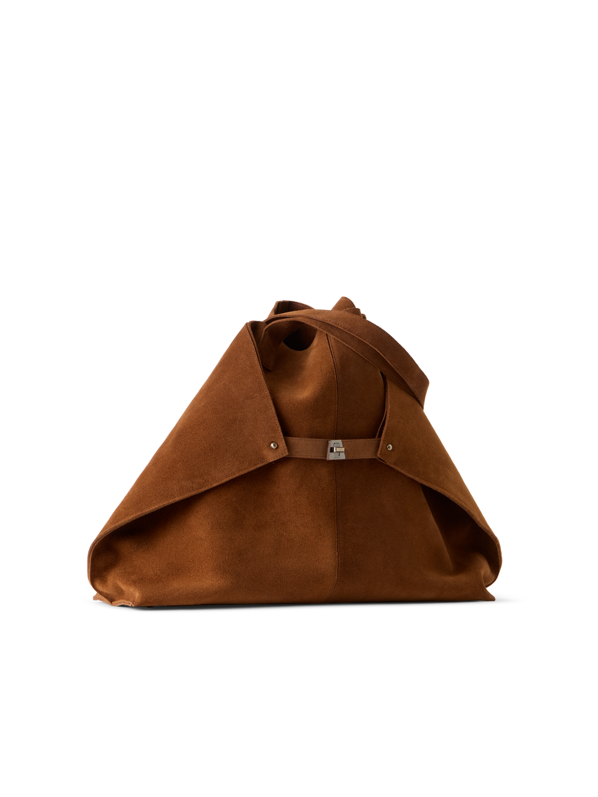 Designer Ai XL Shoulder Tote - brown