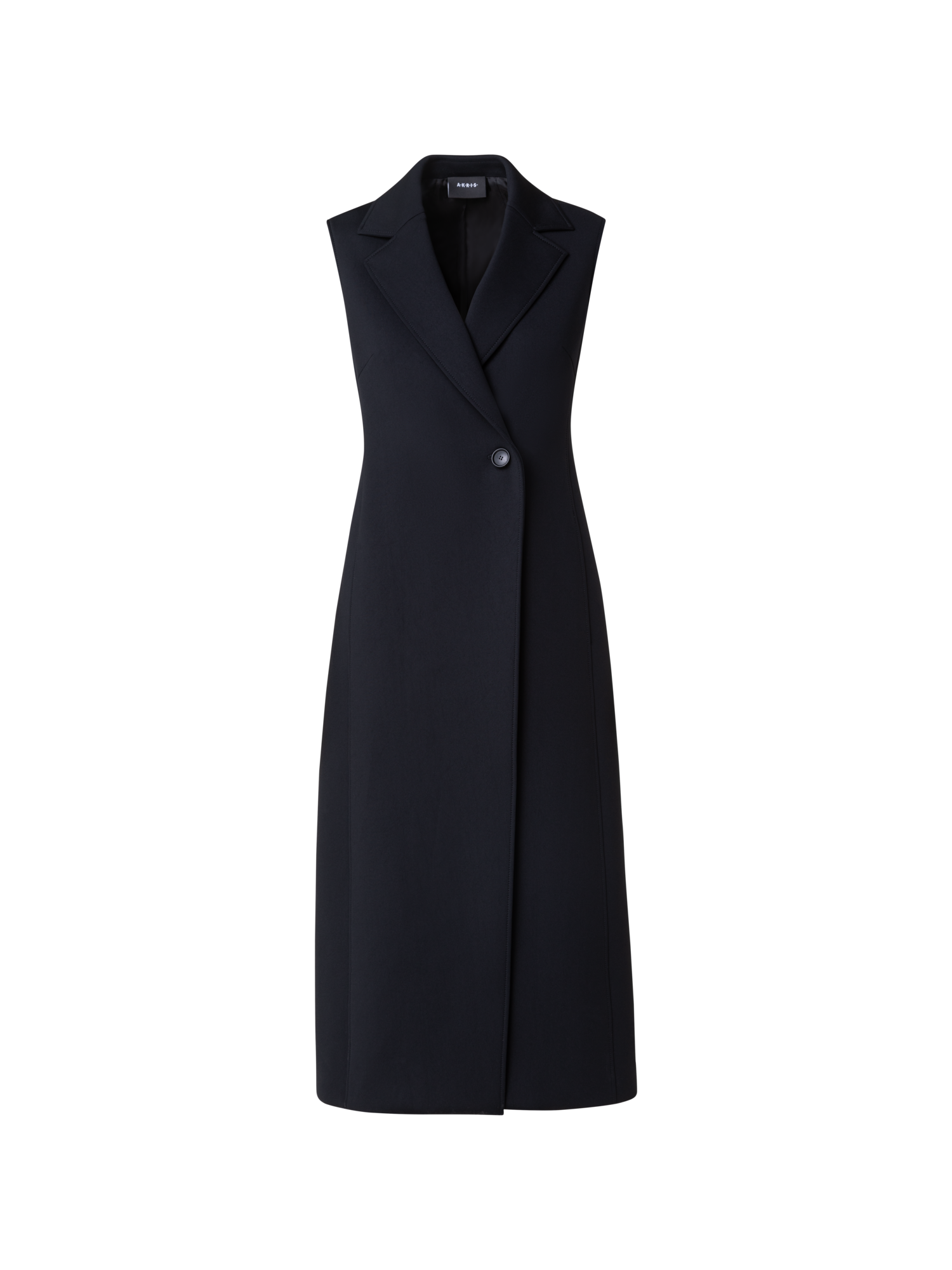 Designer Techno Neoprene Long Gilet