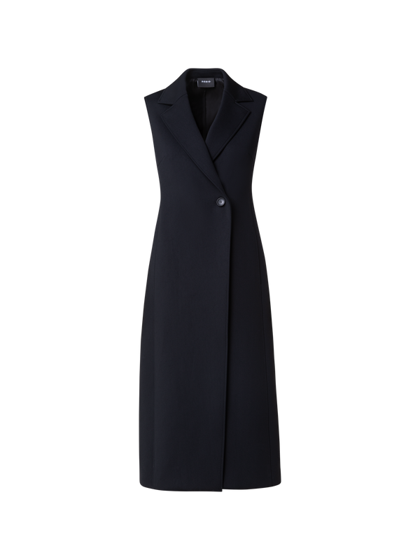 Designer Techno Neoprene Long Gilet