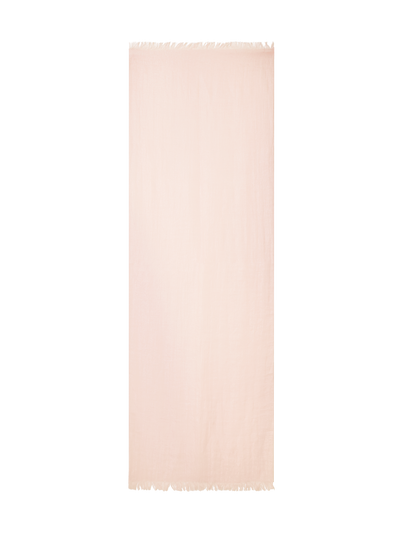 Designer Linen Scarf - pastel - pink