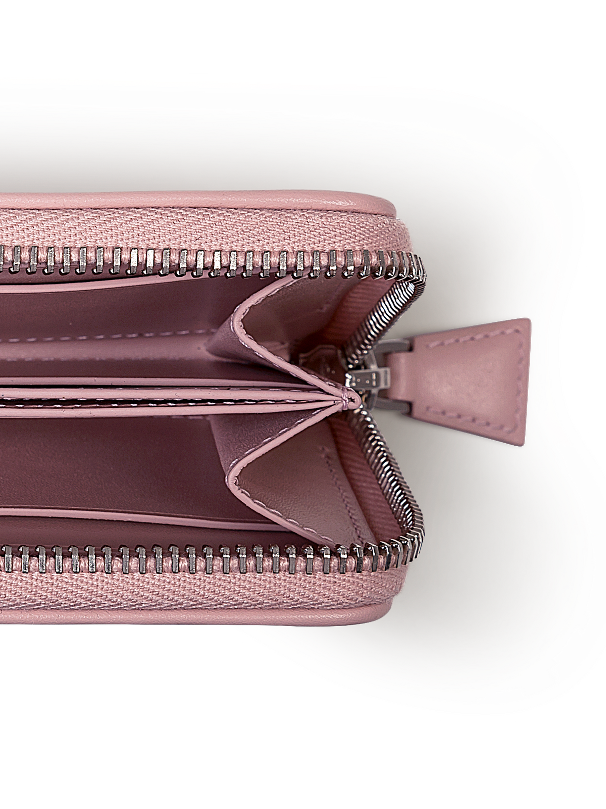 Designer Small Zip Wallet - pink