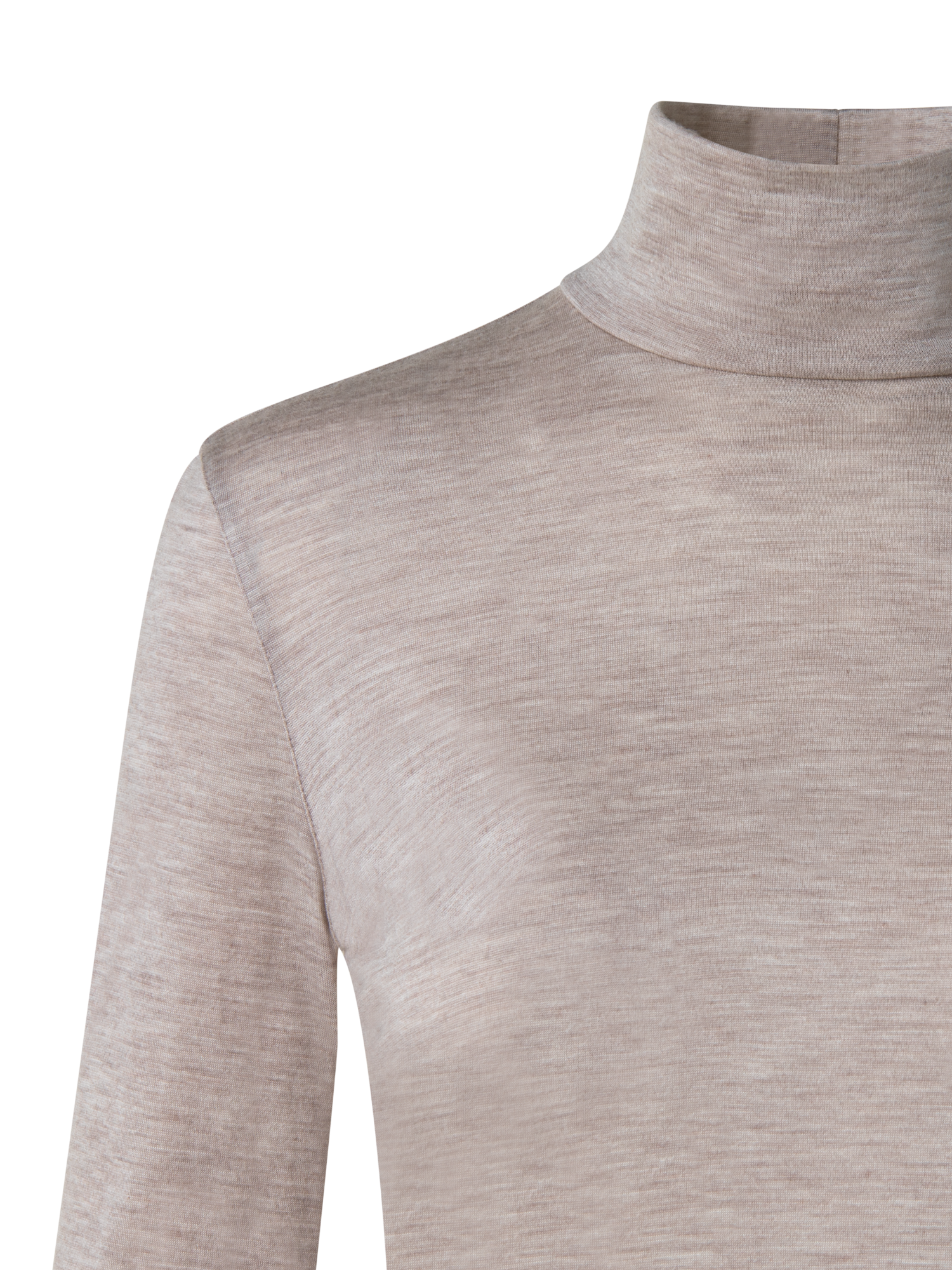 Designer Turtleneck Shirt from Cashmere Silk