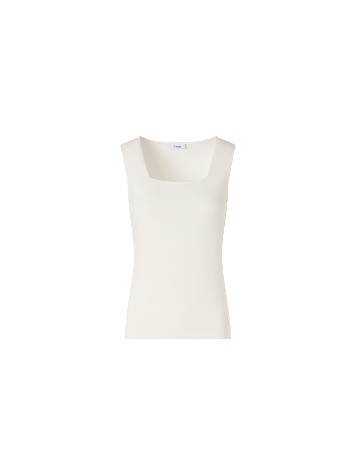 Designer Sleeveless Signature Dot Top - ecru