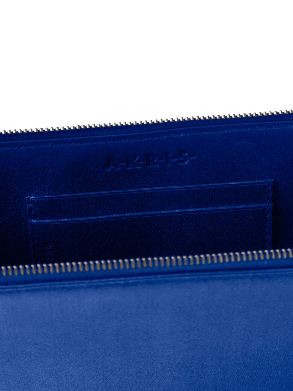 Designer Alexa Tassle Pouch - blue