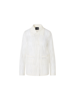 Designer Tomma Shirt Jacket - ecru