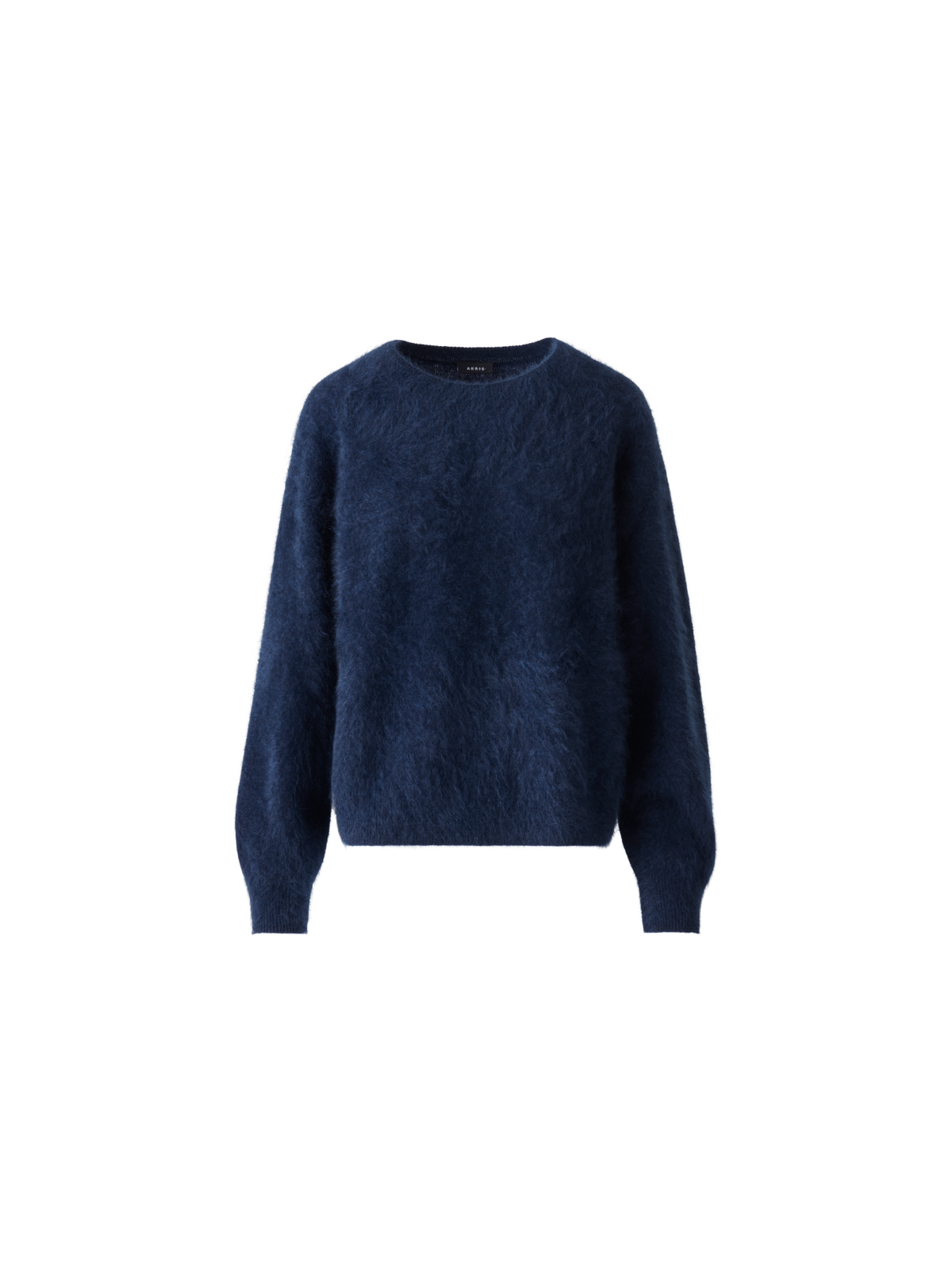 Designer Cloud Cashmere Knit Sweater - neutral - navy - blue