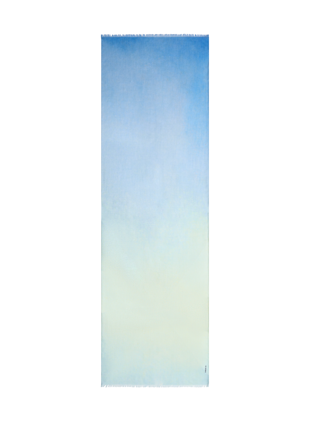 Designer Cashmere Scarf with Sunbeam Print - multicolor