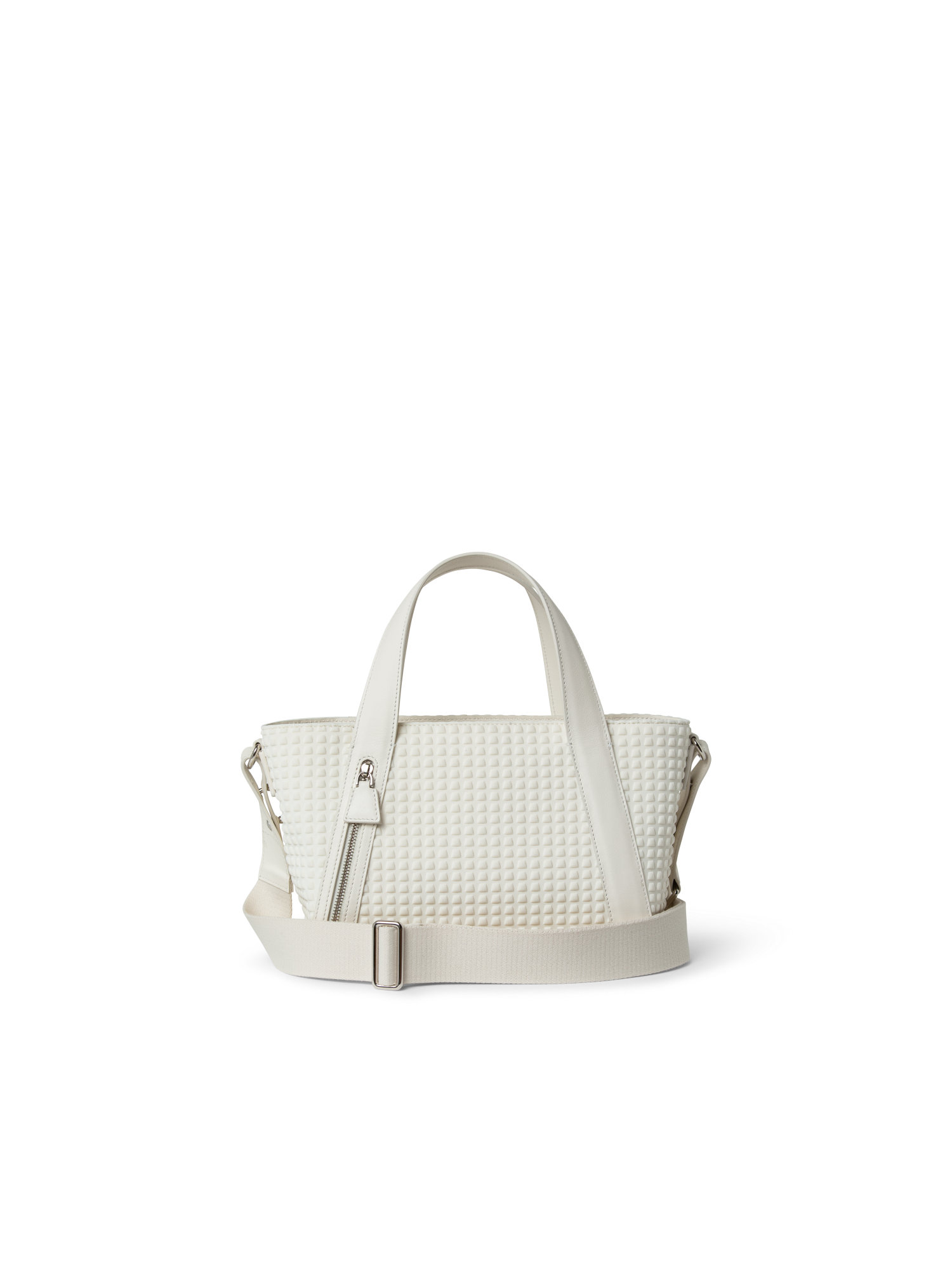 Designer Alexa Little Zip Top Handle Tote - neutral - white