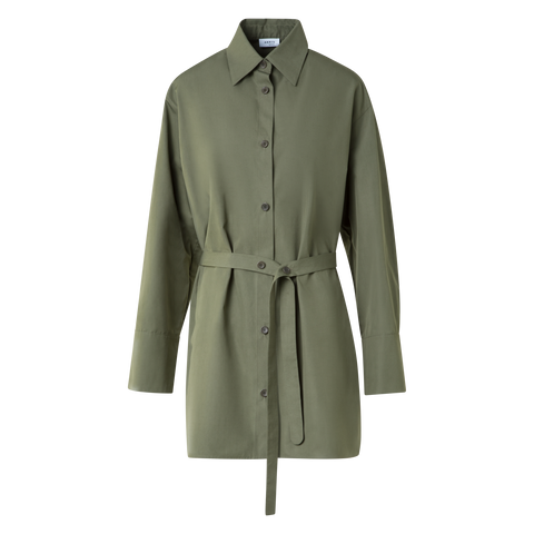 Oversized Cotton Poplin Tunic