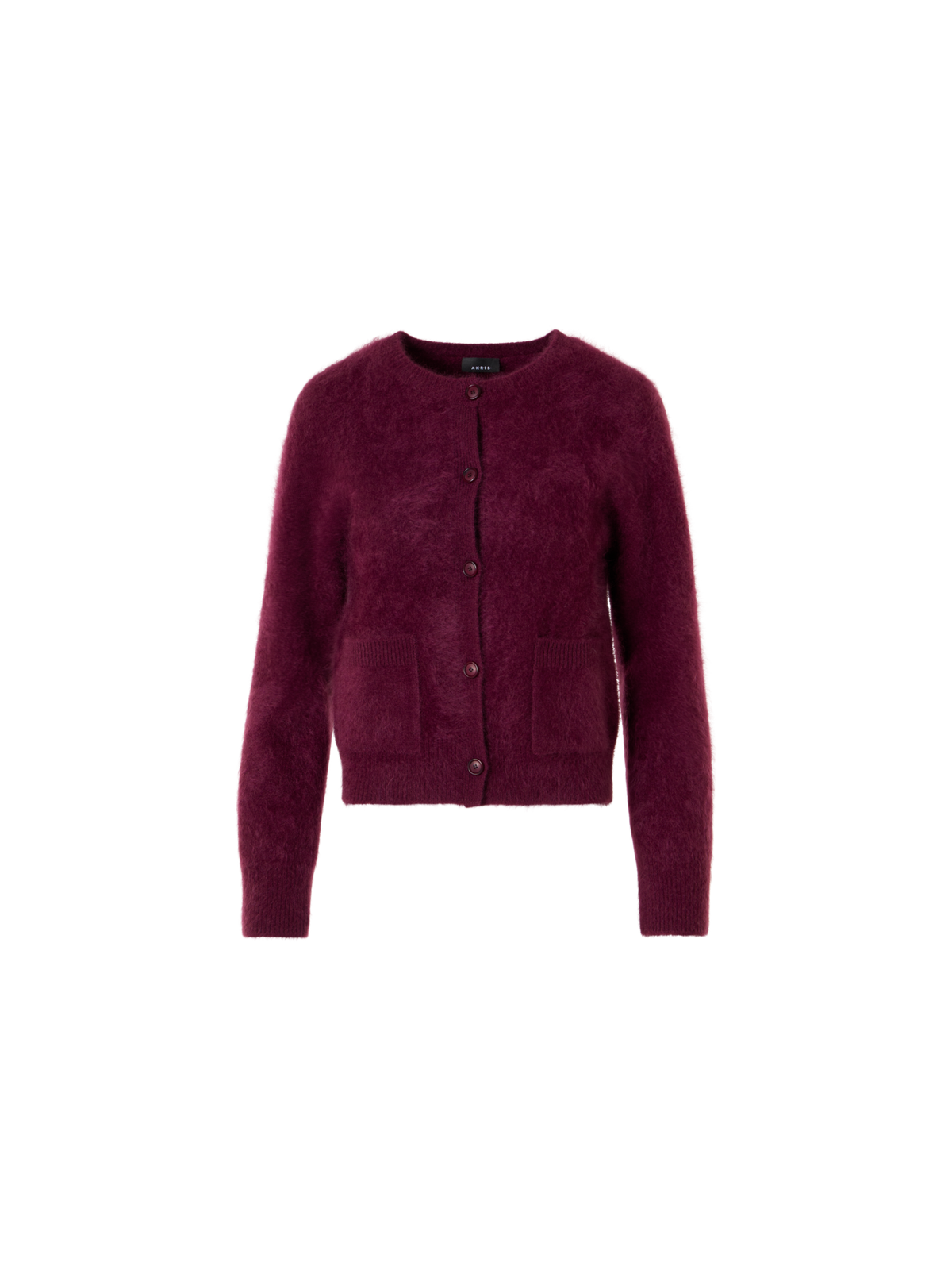 Designer Cloud Cashmere Cardigan - red