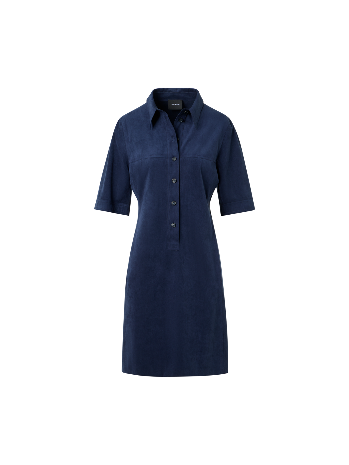 Designer Techno Ultrasuede Polo Dress