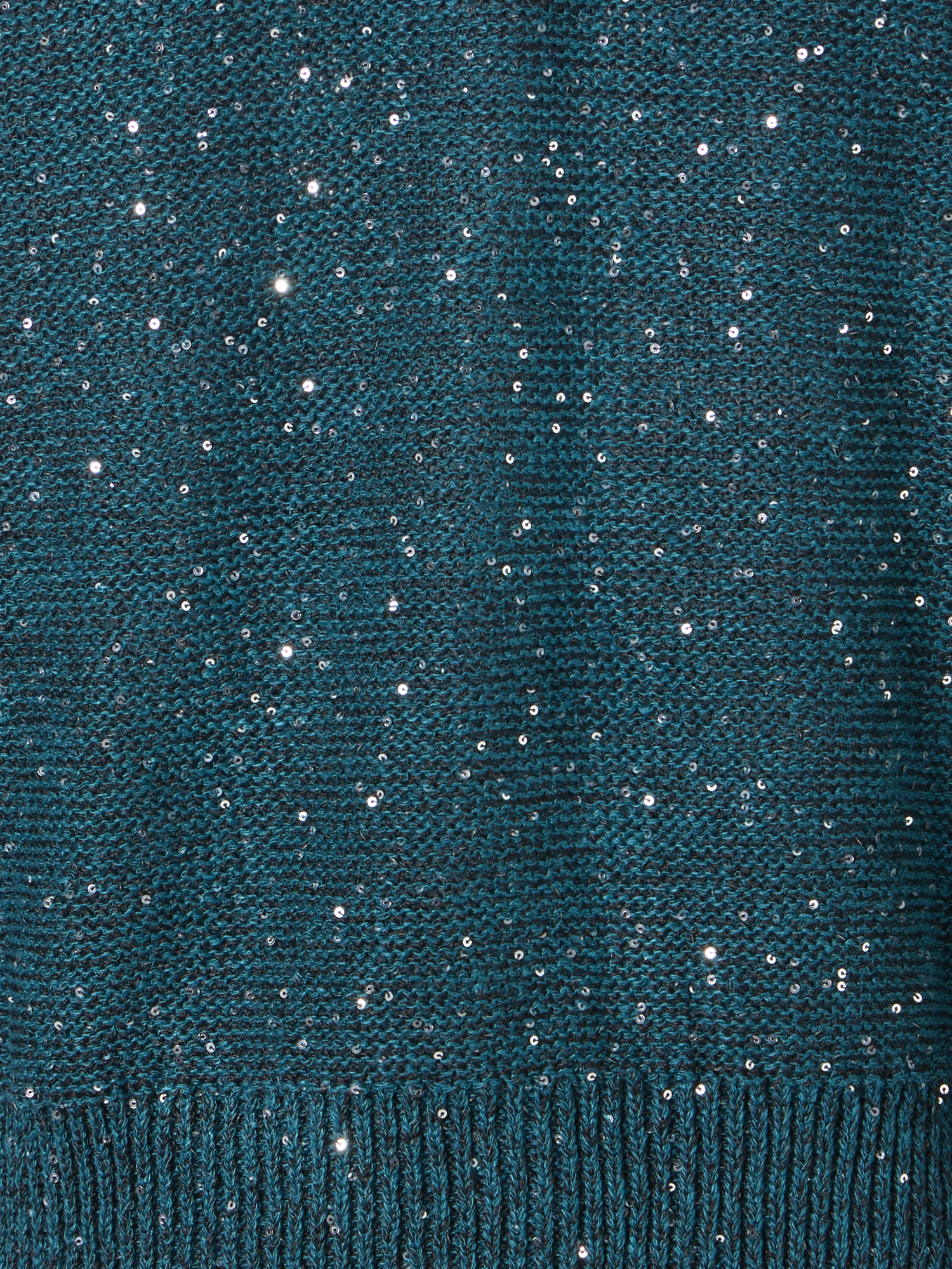 Designer Linen Cotton Cardigan with Micro Sequins - green