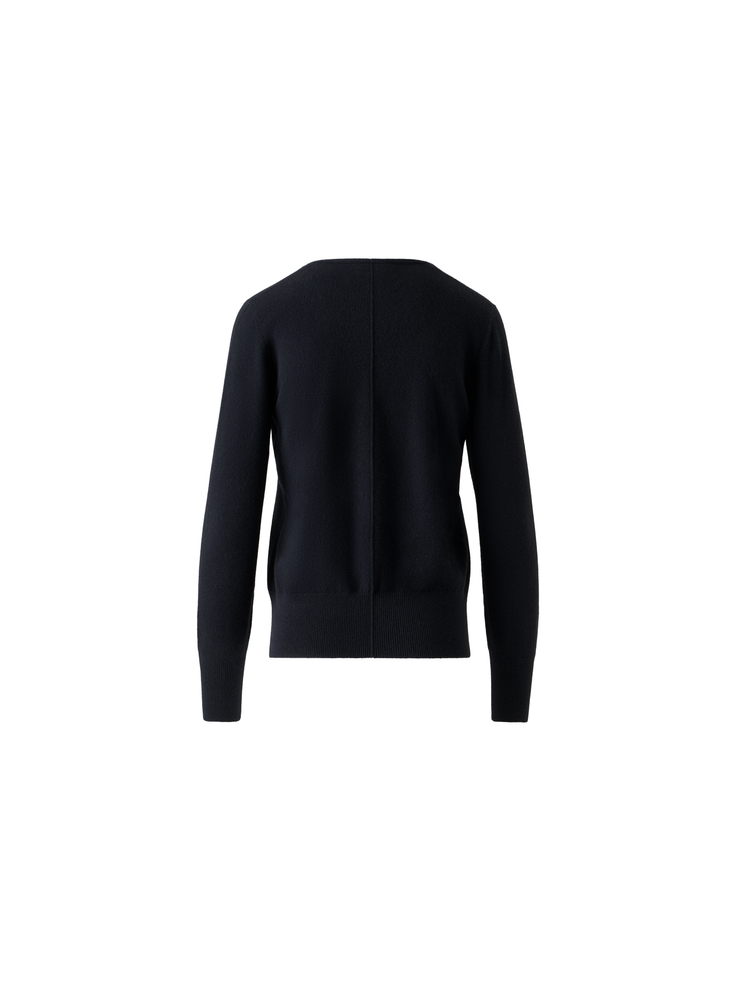 Designer 100% Cashmere V-Neck Knit Sweater - black - neutral - navy - blue - beige