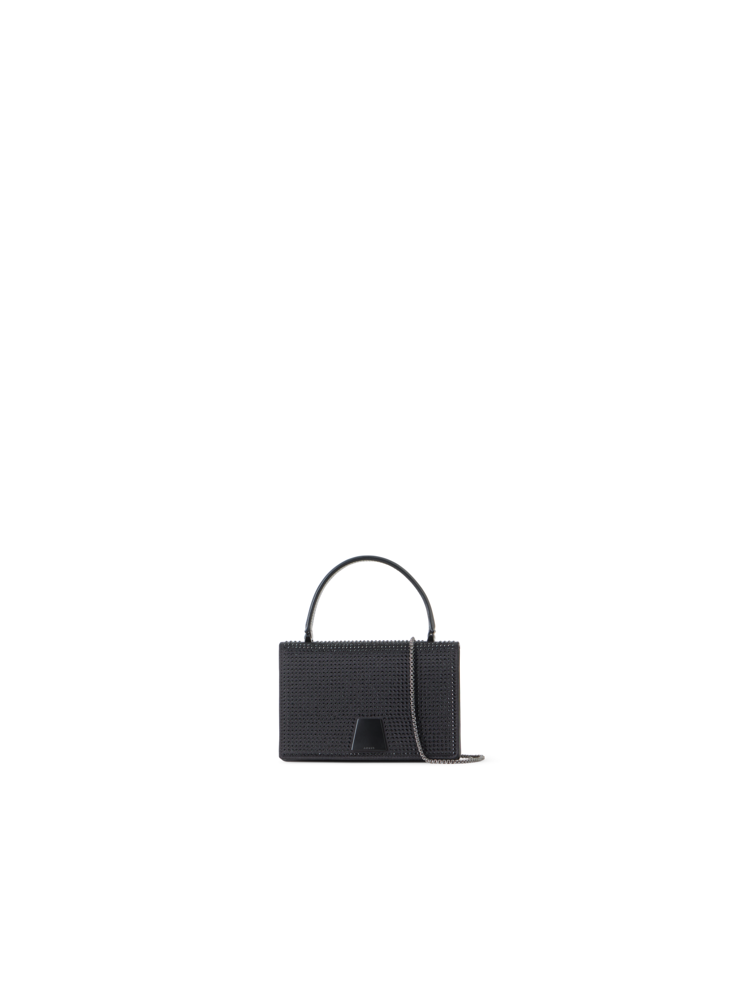 Designer Alice Mini Top Handle Bag - black
