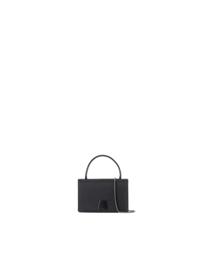 Designer Alice Mini Top Handle Bag - black