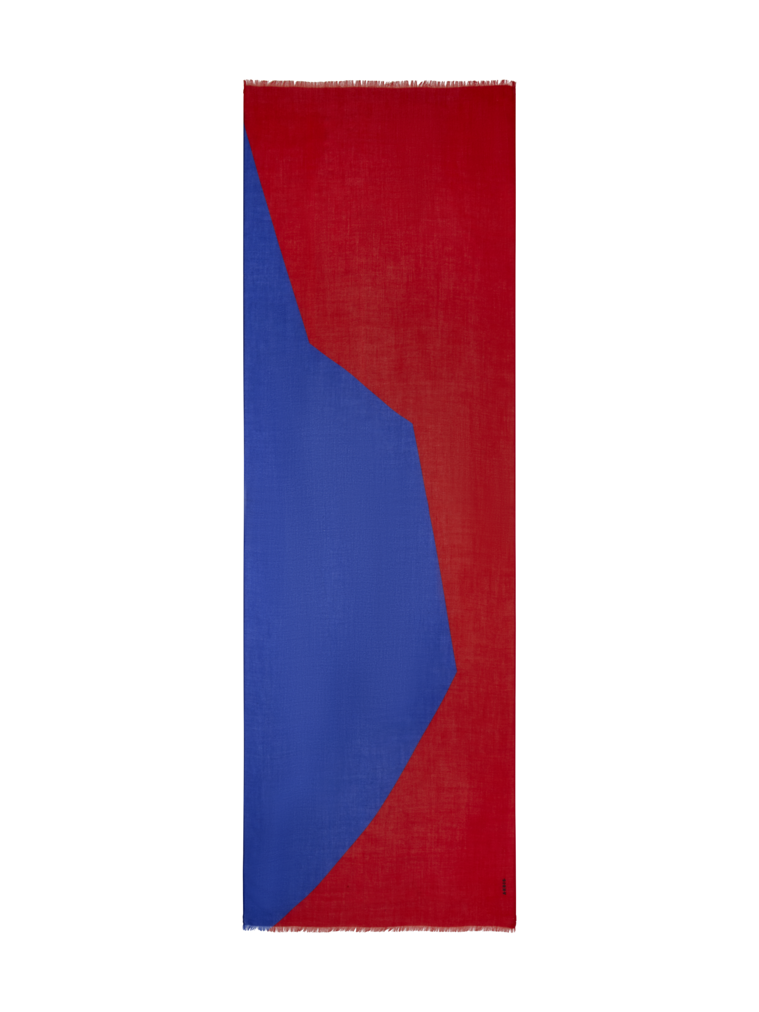 Designer Cashmere Scarf in High Plains Print - multicolor