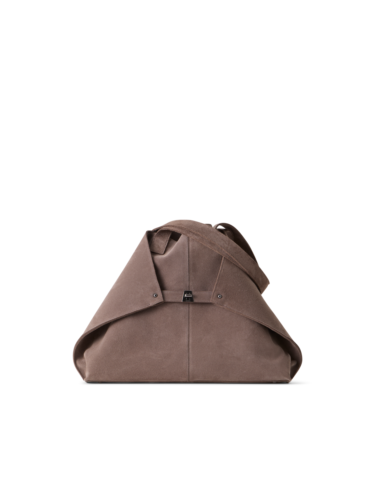 Designer Ai Medium Shoulder Tote Bag - neutral - brown